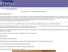 Tablet Screenshot of freevo.schirrms.net